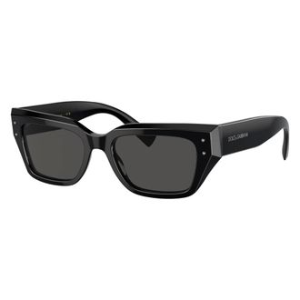 Dolce & Gabbana Sunglasses, unisex, Black, Size: 52 MM Cat-eye Sunglasses
