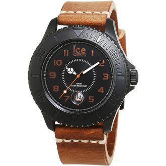 Ice Watch Heren, Accessoires, Zwart, Maat: ONE Size Leer