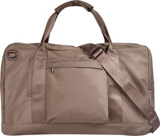 Bugatti Reisetasche BUGATTI ELIA, Damen, Gr. B/H/T: 55cm x 33cm x 20cm onesize, taupe, Kunstfaser, leicht gl&auml;nzend, unifarben, Taschen Reisetasche