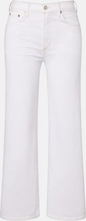 A Gold E Harper Crop wide-leg jeans