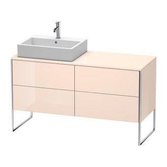 Duravit Mueble De Pared Duravit Xsquare 140,0 X 54,8 Cm, 4 Cajones, Color (frente/cuerpo): Perla De Albaricoque Laca De Alto Brillo - Xs4923l1010