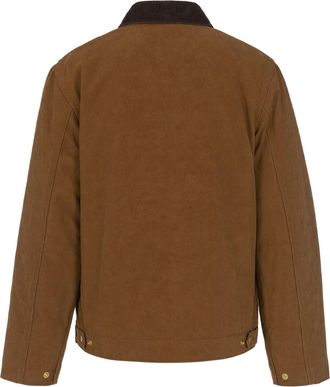 Carhartt Work in Progress Mens Cotton Detroit Jacket Hamilton Brown Brown-Tobacco Brown/tobacco