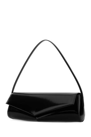 Jil Sander Leather Shoulder Bag - Black