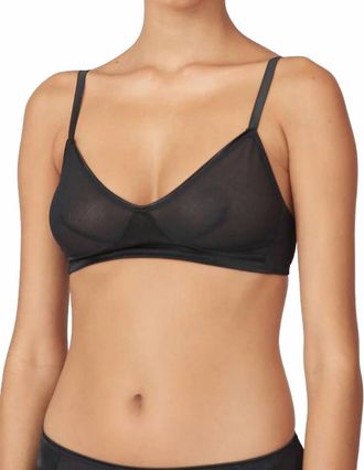 Araks Tasia Semi-Sheer Bralette In Black