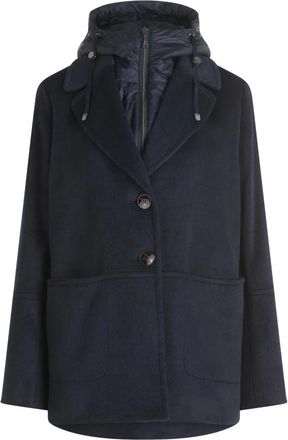Gil Bret Cappotto Monopetto - - Coats - Donna - Blu - 2XL