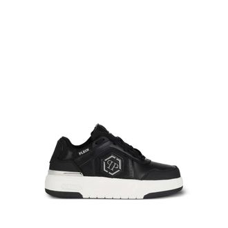 Philipp Plein Sneakers, male, Black, Size: 10 US Low-Top Sneakers Sk8R