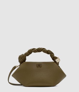 Ganni Sac Mini Bou Military Olive