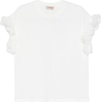 Twinset Mujer, Camisetas, Blanco, Talla: M