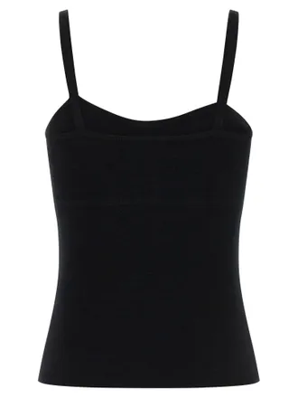 Max Mara Pure Wool Tank Top - Black
