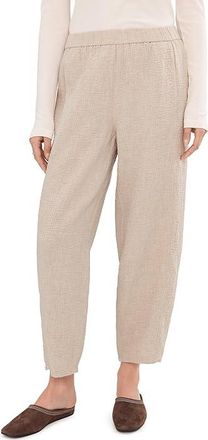 Eileen Fisher Organic Cotton Doubleweave Lantern Pant Womens Clothing Dove : XS, Cotton/Elastane