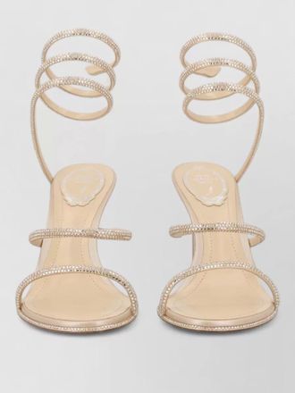 Rene Caovilla textile cleo sandals
