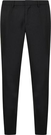 Moorer Hombre, Pantalones, Negro, Talla: M