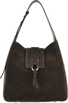Hogan Trend Bag - unisex - Schoudertassen - Bruin - ONE Size - Leer - Tassen