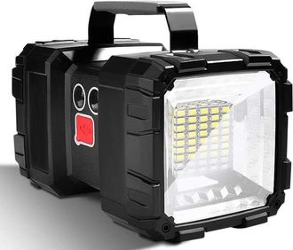 OEM Linterna De 32650 Mah, Linterna Led Ultra Potente Con 7 Modos, Linterna Led Recargable Ultra Potente Para Acampar, Hacer Senderismo Y Emergencias