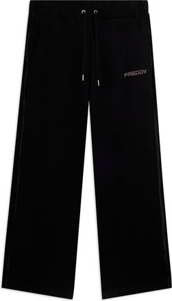 Freddy Pantaloni Sportivi Cropped vestibilit&agrave; Comfort Wide Leg
