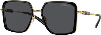 Versace VE2261 100287 Black/Dark Gray