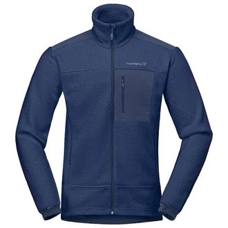 Norr&oslash;na Trollveggen Warm3 Jacket Fleecejacke f&uuml;r Herren | blau