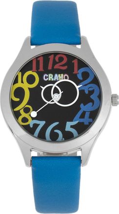 Crayo Spirit Quartz Black Dial Unisex Watch CRACR5504