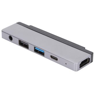 OEM Esta Estaci&oacute;n De Acoplamiento 5 En 1 Incluye Puertos Hdmi, Usb-c Y Usb-c, Admite Salida De Pantalla 4k A 60 Hz E Incluye Un Conector De Audio Usb 2.0,