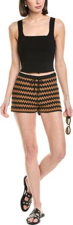 Staud Samara Crochet Short