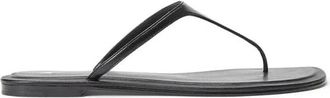 Polo Ralph Lauren Ply Thng Snd - Dames - Slippers - Zwart - 37 EU - Leer - Schoenen