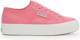 Superga 2740 Platform Sneakers in Pink Flamingo Avorio at Nordstrom, Size 37.5