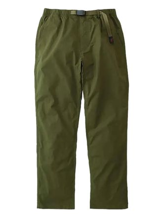 Gramicci belted-waist trousers - men - Fabric - S - Green