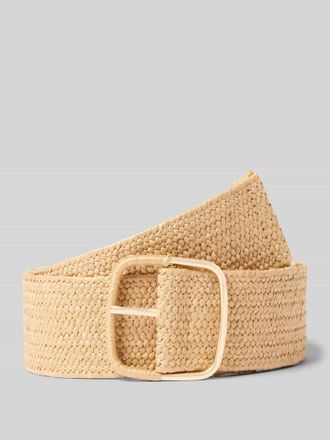 Soyaconcept Bandg&uuml;rtel in Flecht-Optik Modell FAUZIA in Sand, Gr&ouml;&szlig;e L/XL