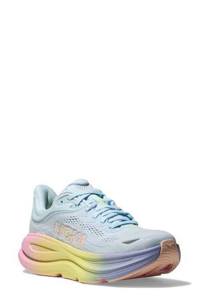 Hoka One One Bondi 9 Running Shoe in Glimmering Blue /Overcast at Nordstrom, Size 10.5