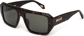 Just Cavalli SJC101 0722 Womens Sunglasses Tortoiseshell Size 55