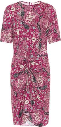 Isabel Marant Etoile Pink Paisely Bardeny Dress Size XXS