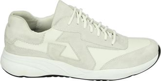 Durea Sportieve Lage Dames Sneakers Wit Patroon - Dames - Sneakers - Wit - 40 1/2 EU - Schoenen