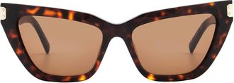 MCM Brown Cat Eye Ladies Sunglasses MW0010 52E 54