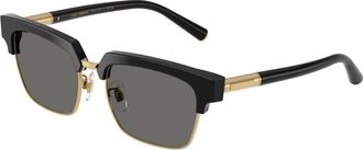 Dolce & Gabbana Vierkante zonnebril - Heren - Zonnebrillen - Zwart - 54 MM - Accessoires
