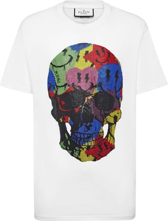 Philipp Plein T-Shirt Met Ronde Hals Smile