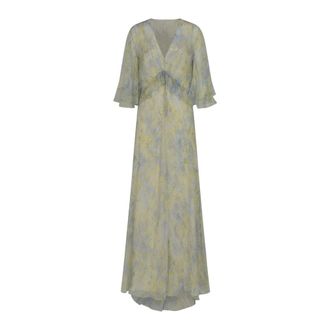 Alberta Ferretti Alberta Ferretti, Maxi Dresses, female, Multicolor, Size: M Dress Must BUY