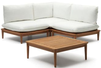 K Home Modulares Premium Gartenlounge Set Protito, 4-teilig