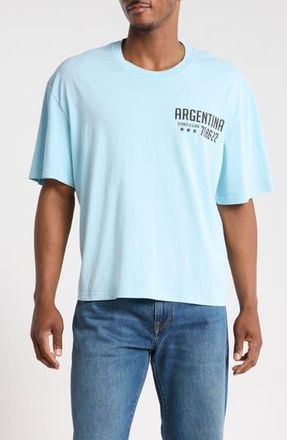Goodie Two Sleeves Goodie Argetina Futbol Tee in Blue at Nordstrom Rack, Size Xx-Large