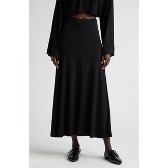 Bite Studios Movere Jersey Midi Skirt in Black at Nordstrom Rack, Size X-Small