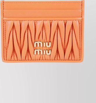 Miu Miu quilted purses and cardholders collection