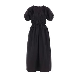 Cecilie Bahnsen Dames, Jurken, Zwart, Maat: XS Poliester