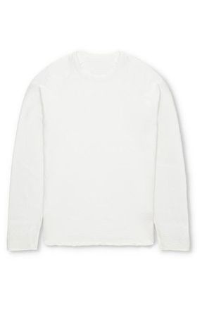 Fortela Indiana Cotton Long Sleeve T-Shirt in White at Nordstrom, Size Xx-Large