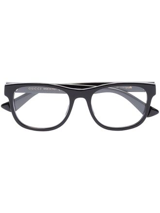 Gucci Occhiali squadrati - Nero