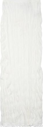 Toteme Textured Knit Midi Skirt With Wavy Hemline