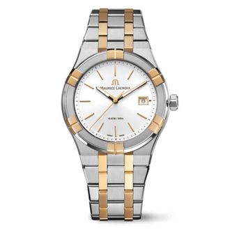 Maurice Lacroix Aikon Quartz White Dial Ladies Watch AI1108-PVP02-130-1