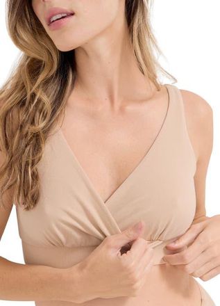 Hatch The Dream Feed Nursing And Sleep Bra in Sand at Nordstrom, Size X-Large