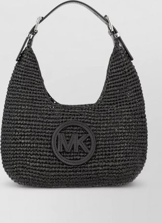 Michael Kors shoulder bag woven texture top handle