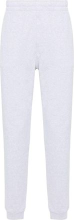 Maison Kitsuné Fox Head cotton track pants - men - Cotton - M - Grey