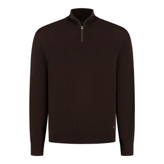 Wahts Mens Knitwear, TargetGroup:Men Burgundy Melange / XXL