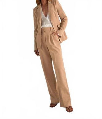 Favorite Daughter Favorite Wide Leg Pants In Beige